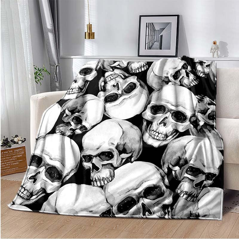 Black & White Skulls