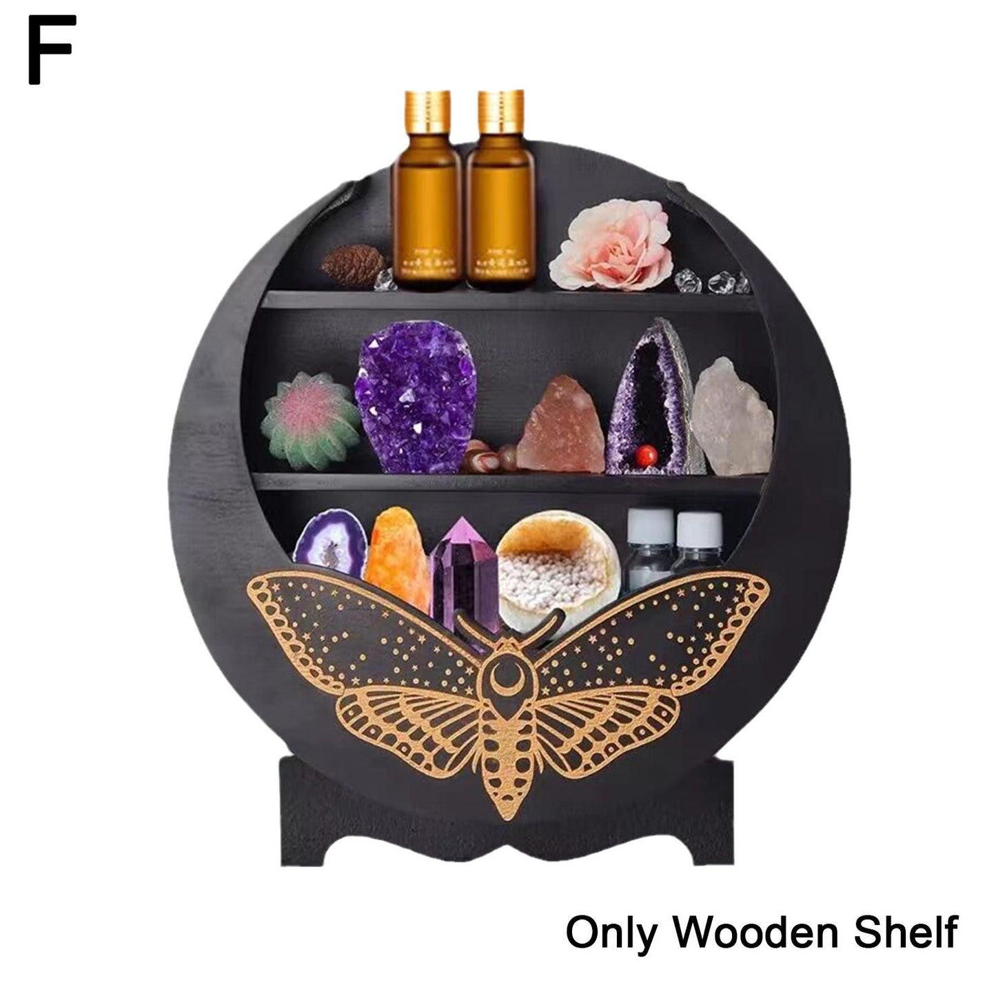 Crystal Wood Shelf
