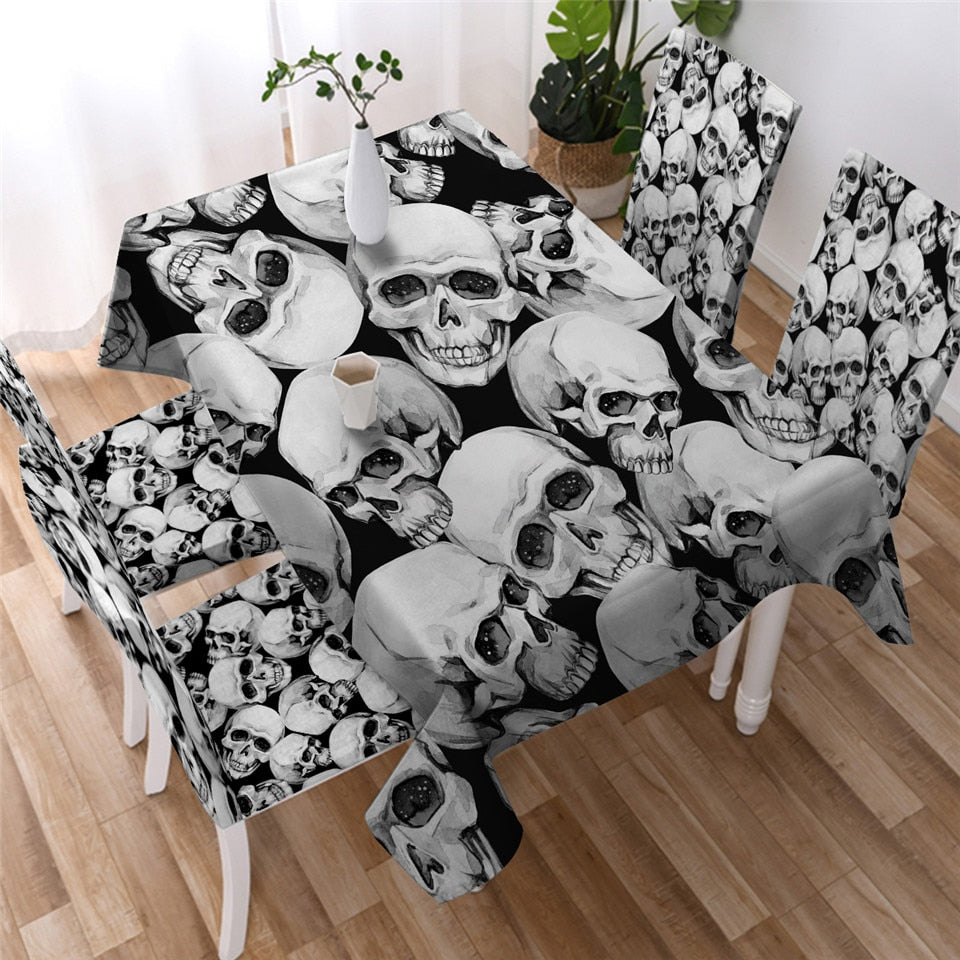 Skull Tablecloth