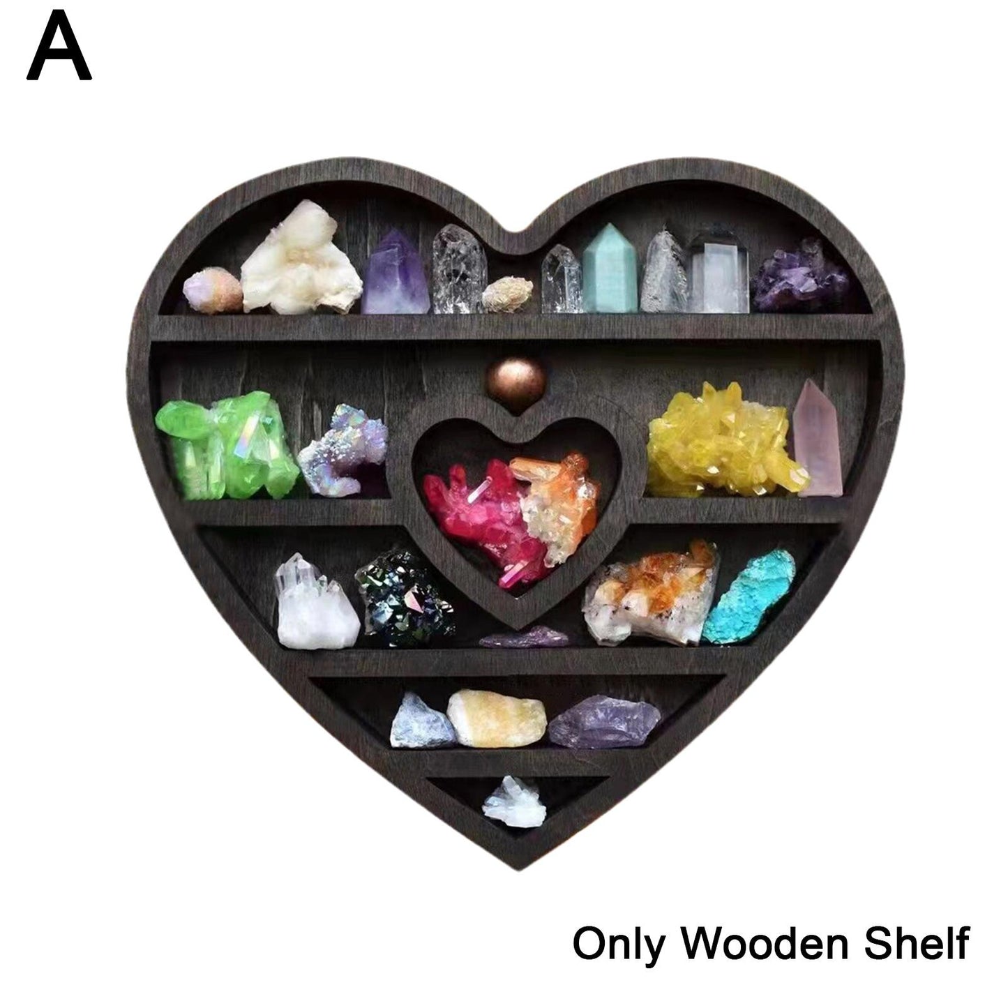 Crystal Wood Shelf