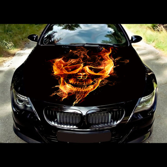 Flaming Skull