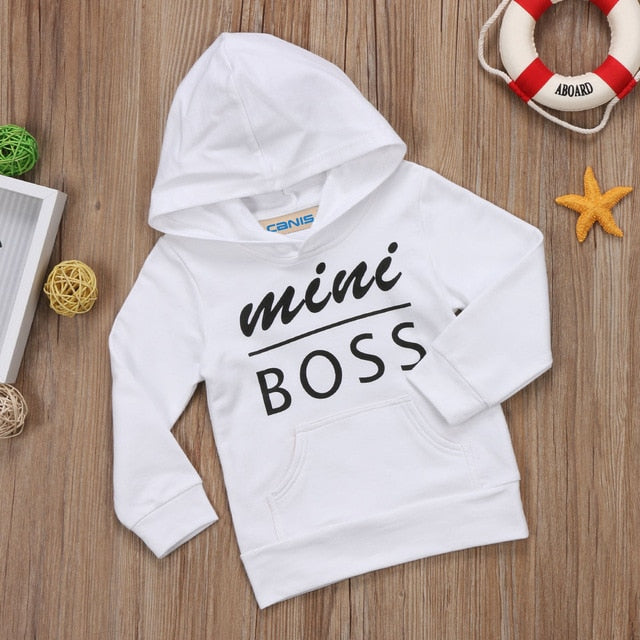 Mini Boss Hoodies