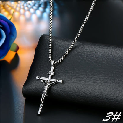 Cross Style Necklace